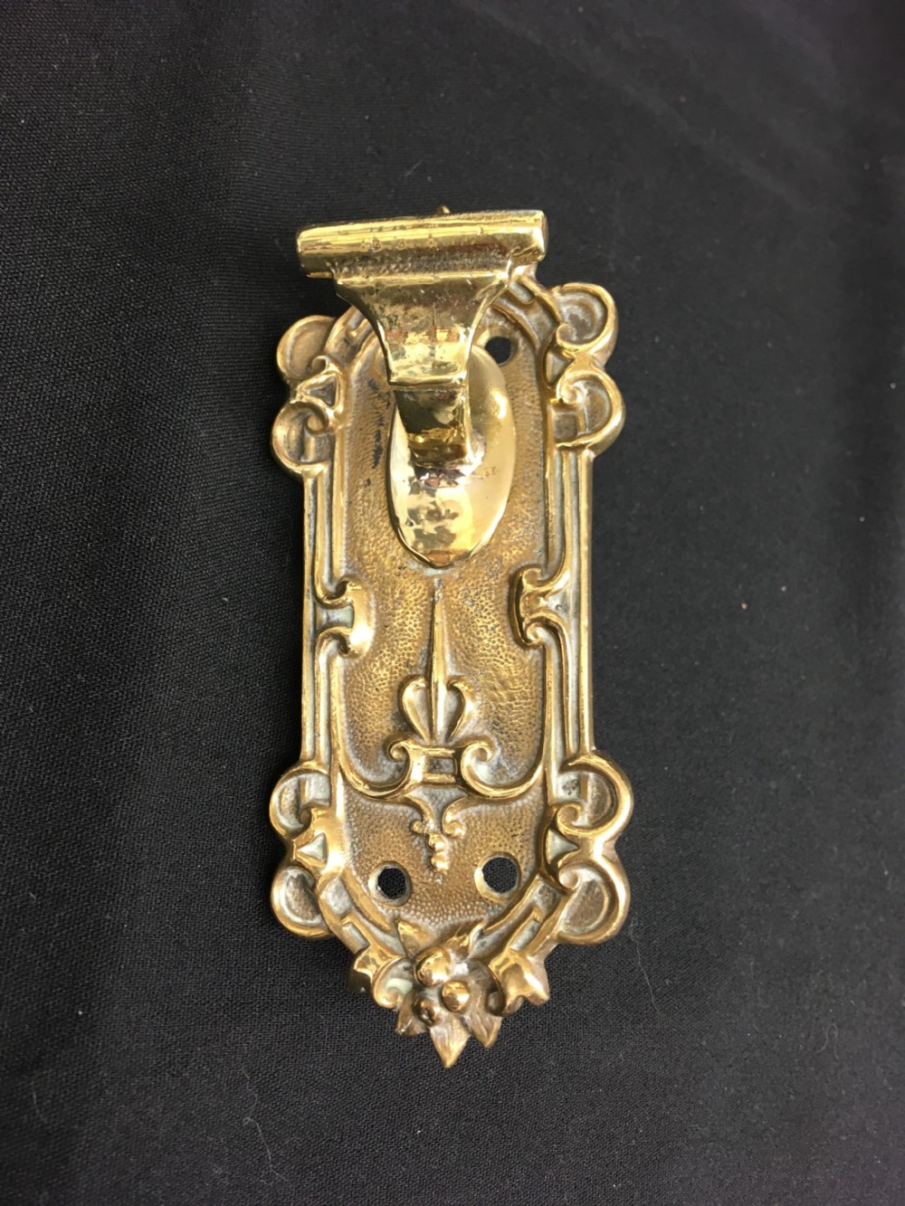 brass regency door bell pull