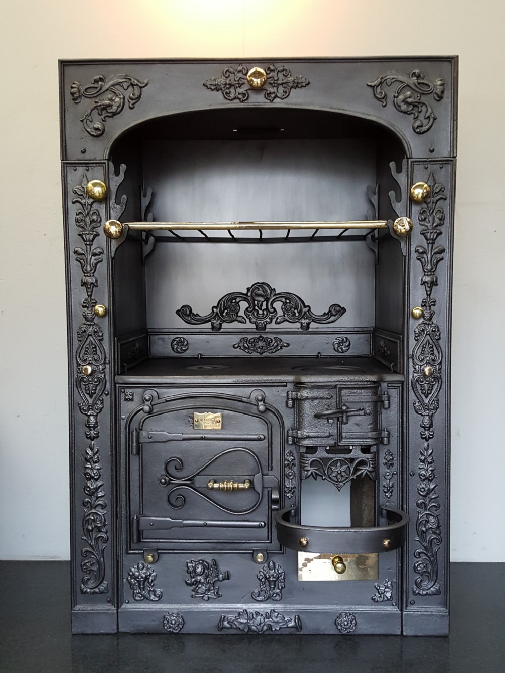 victorian cornish cooking range