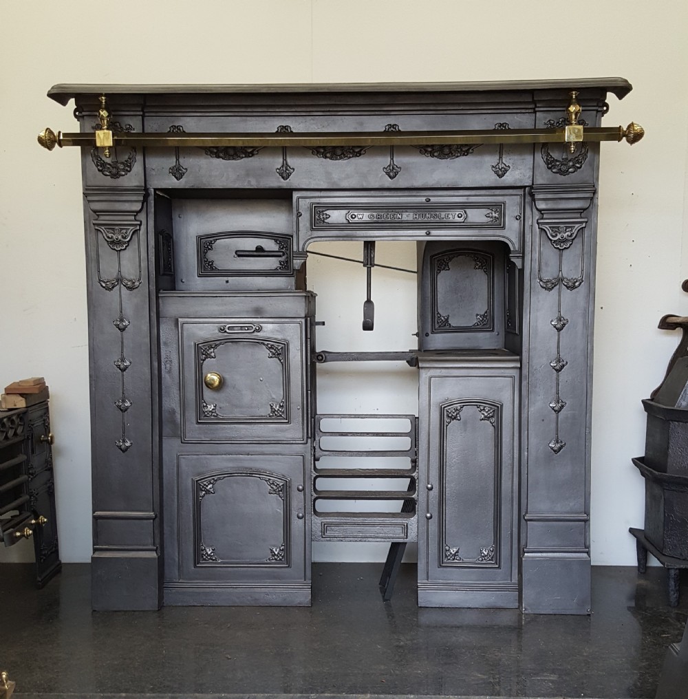 early victorian cooking range