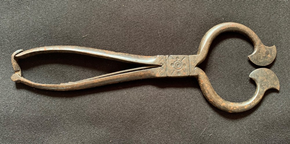 cast iron georgian sugar snips