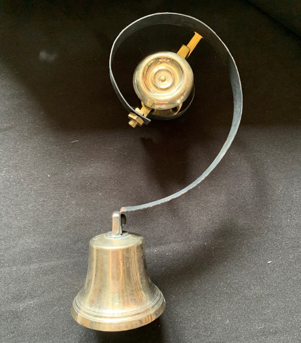 sa011 fully restored brass cast iron victorian servants bell