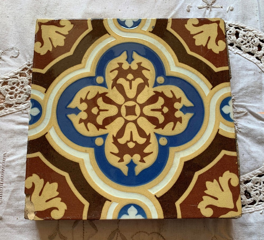 one hereford victorian encaustic tile